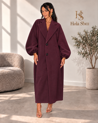 Cappotto Kaf - Bordeaux