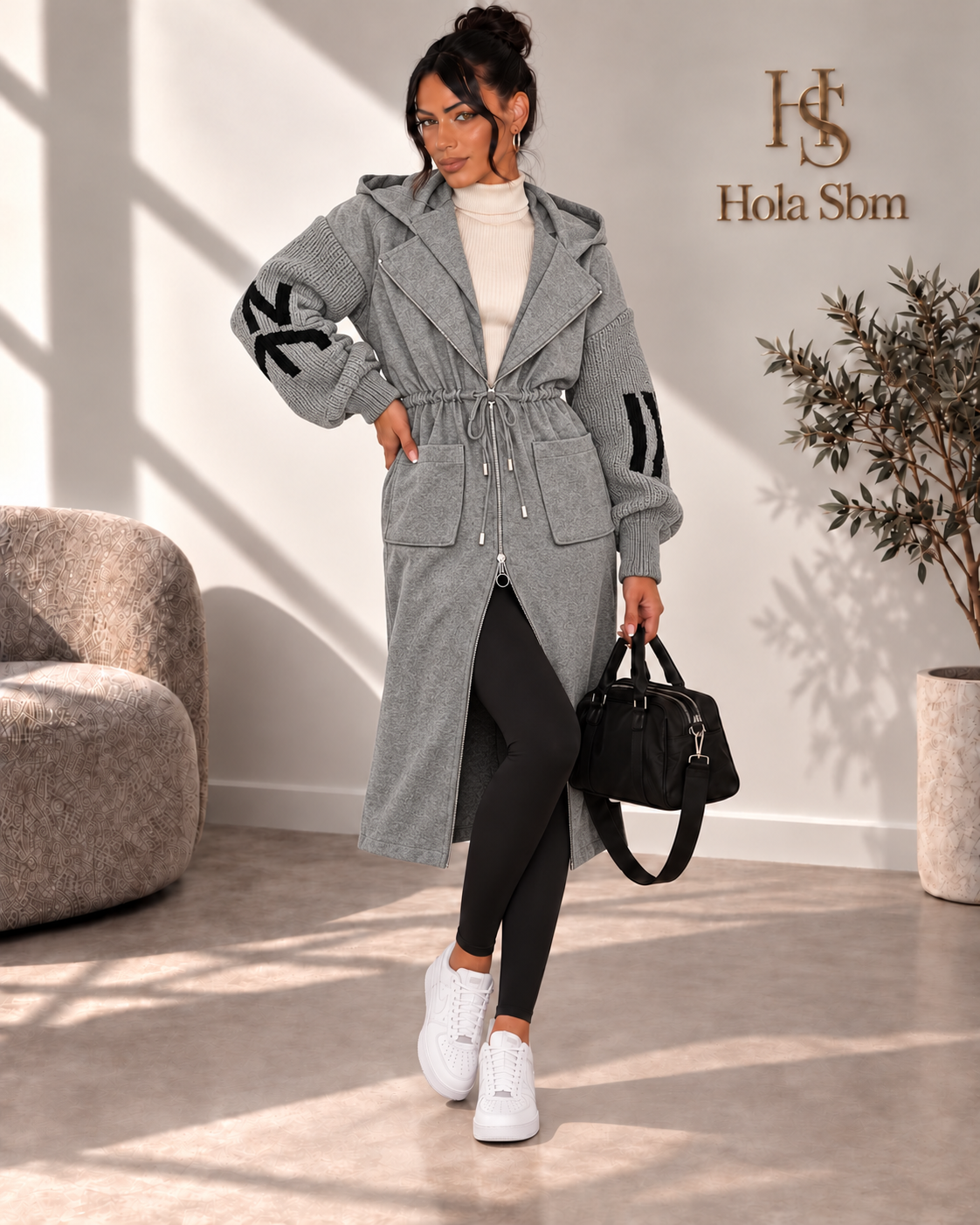 Cappotto Velnira Grigio
