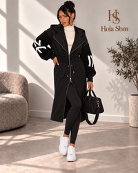 Cappotto Velnira Nero