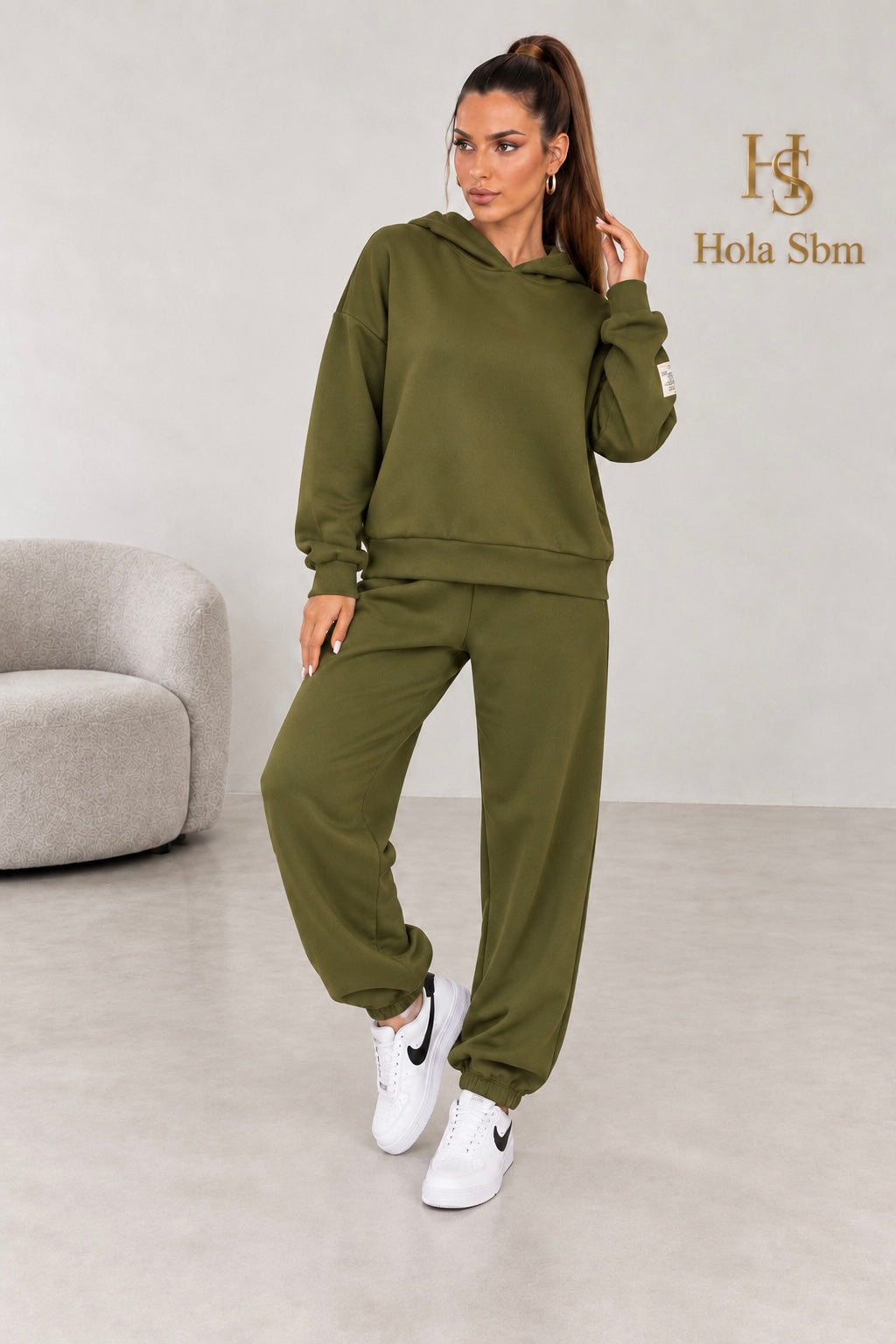 Coordset Alison verde oliva - Hola Sbm