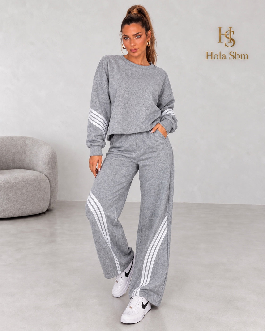 Coordset Conny grigio