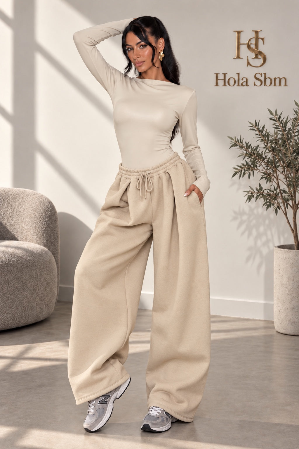 Coordset Flavia beige