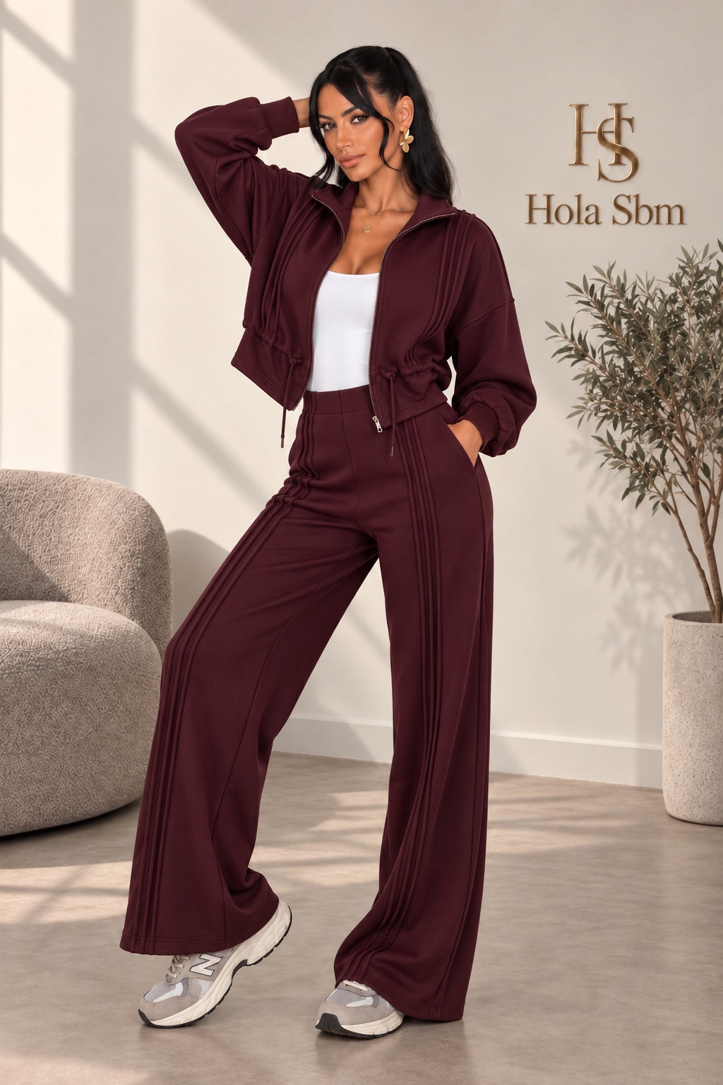 Coordset Holly Bordeaux