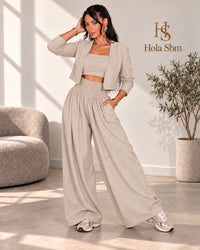 Coordset Jansu tre pezzi - Beige