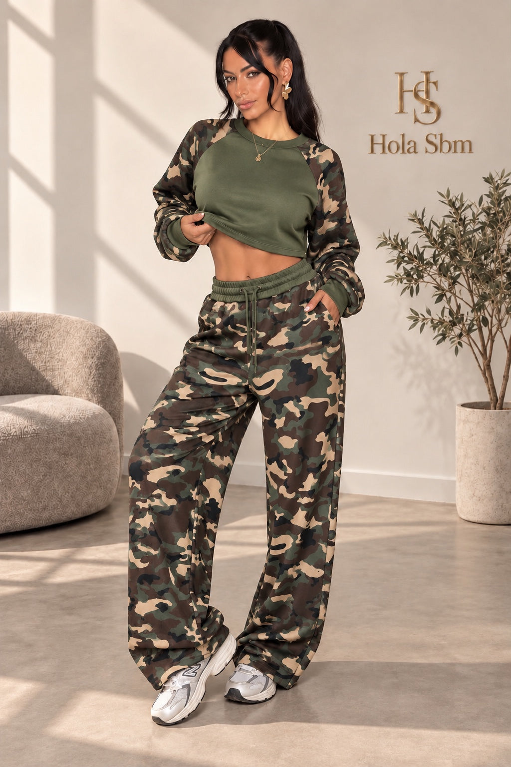 Coordset Karmy Verde militare