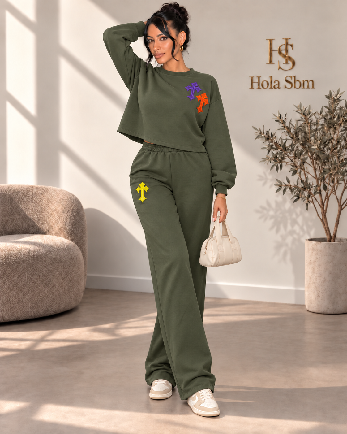 Coordset Krovia Verde militare