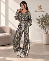 Coordset Kymora verde militare
