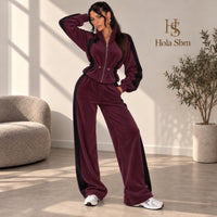 Coordset Marzia Bordeaux Nero