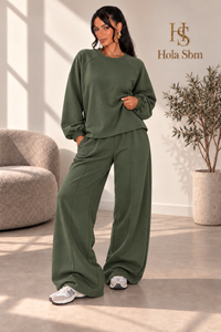 Coordset Melvya - Verde oliva