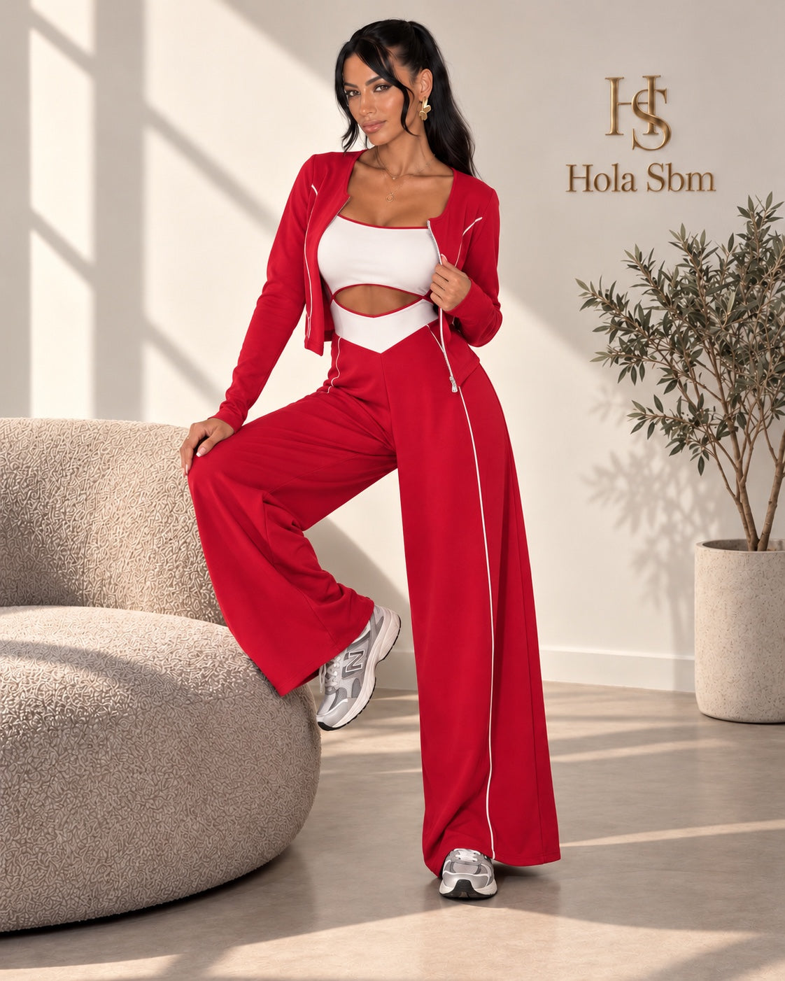 Coordset Nuvira Rosso
