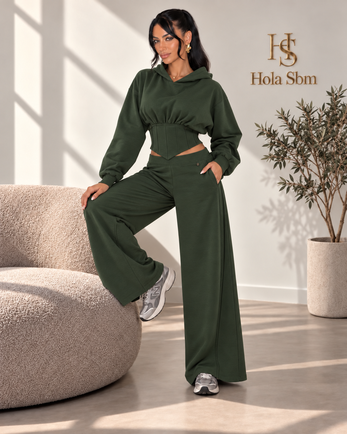 Coordset Vaelora - Verde