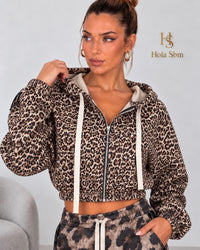 Felpa Diamond leopard chiaro