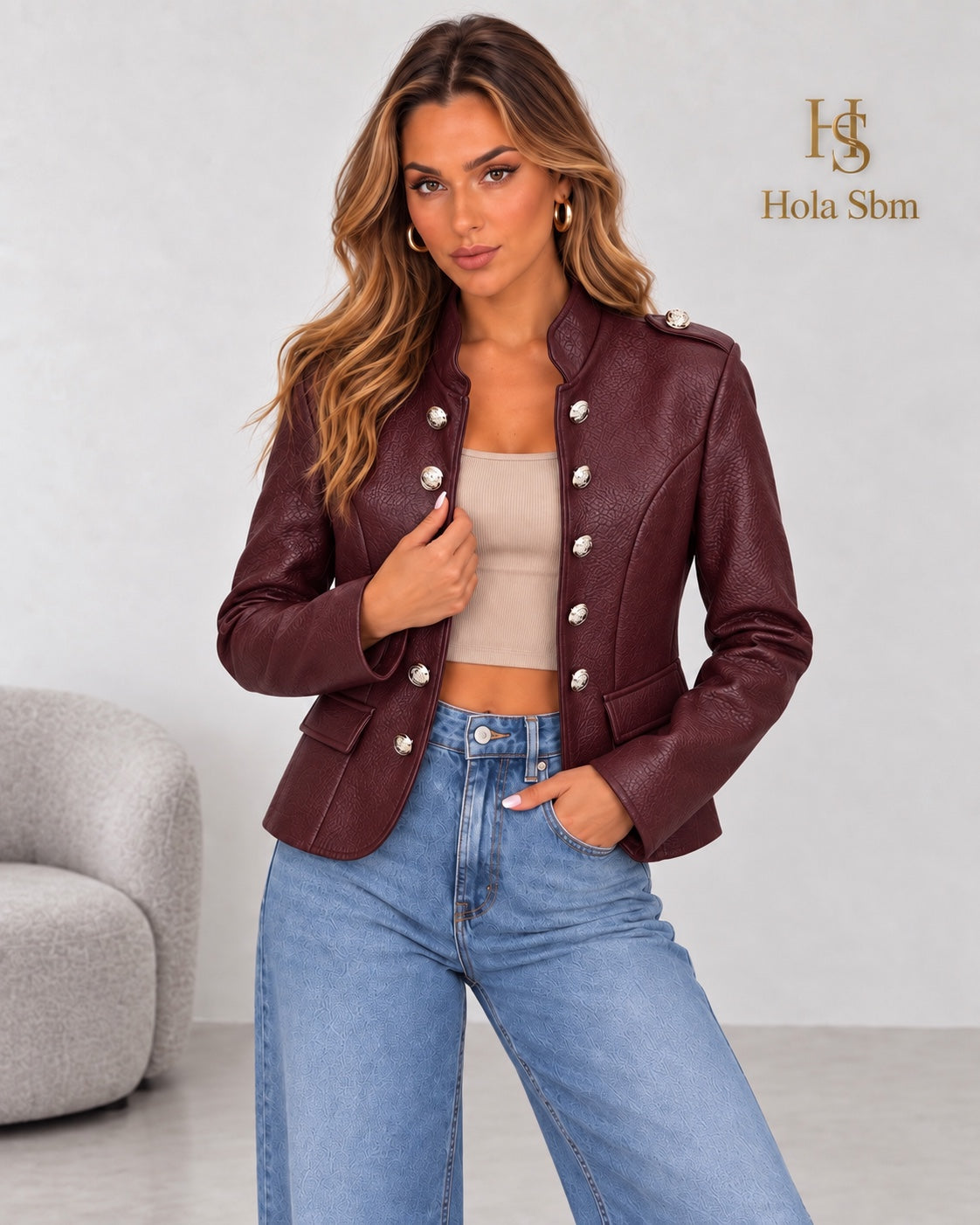 Jacket Assai bordeaux