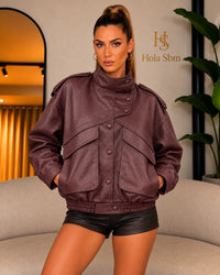 Jacket Hana bordeaux