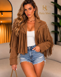 Jacket Ines cammello