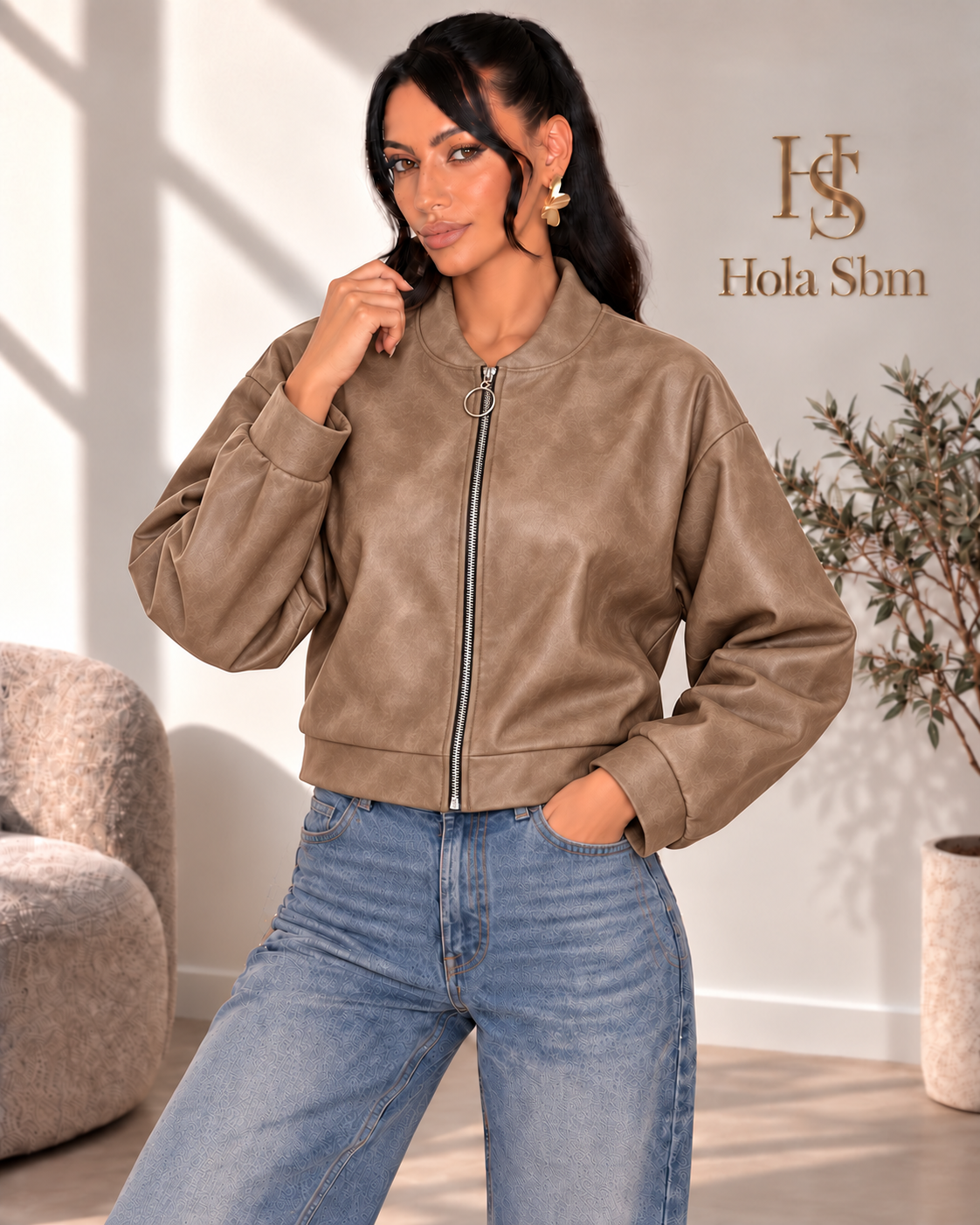 Jacket Kelvya Cammello