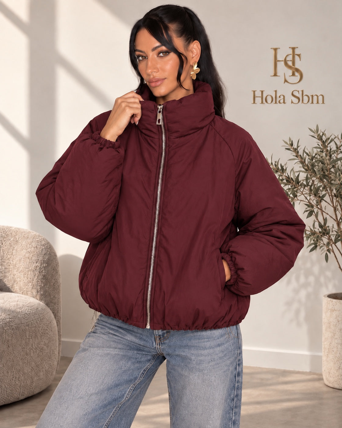 Jacket Nivex Bordeaux