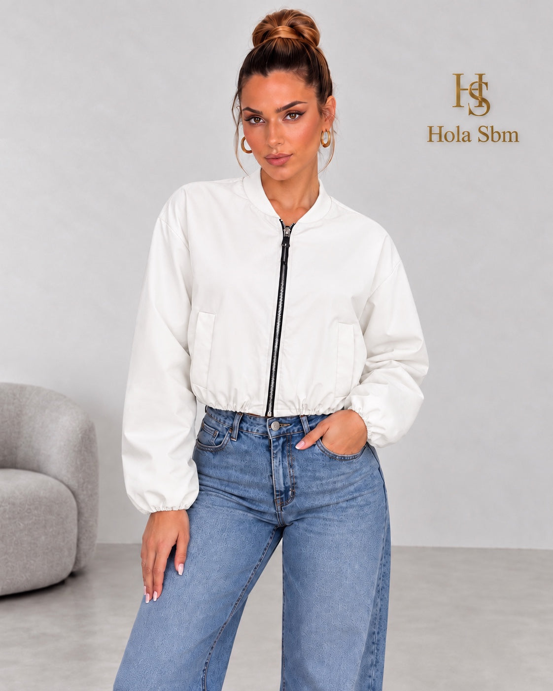 Jacket Rama bianco