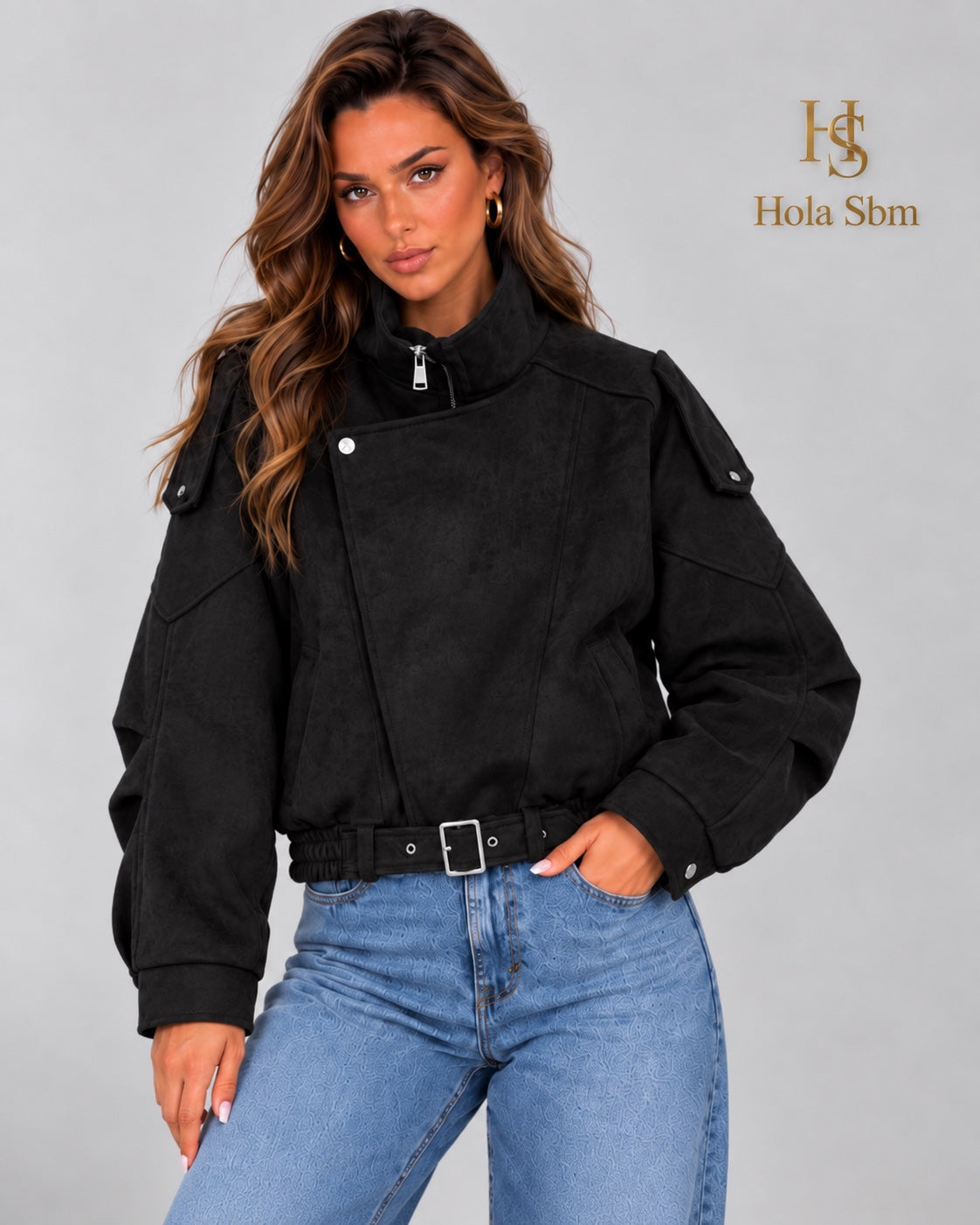 Jacket Terry nero