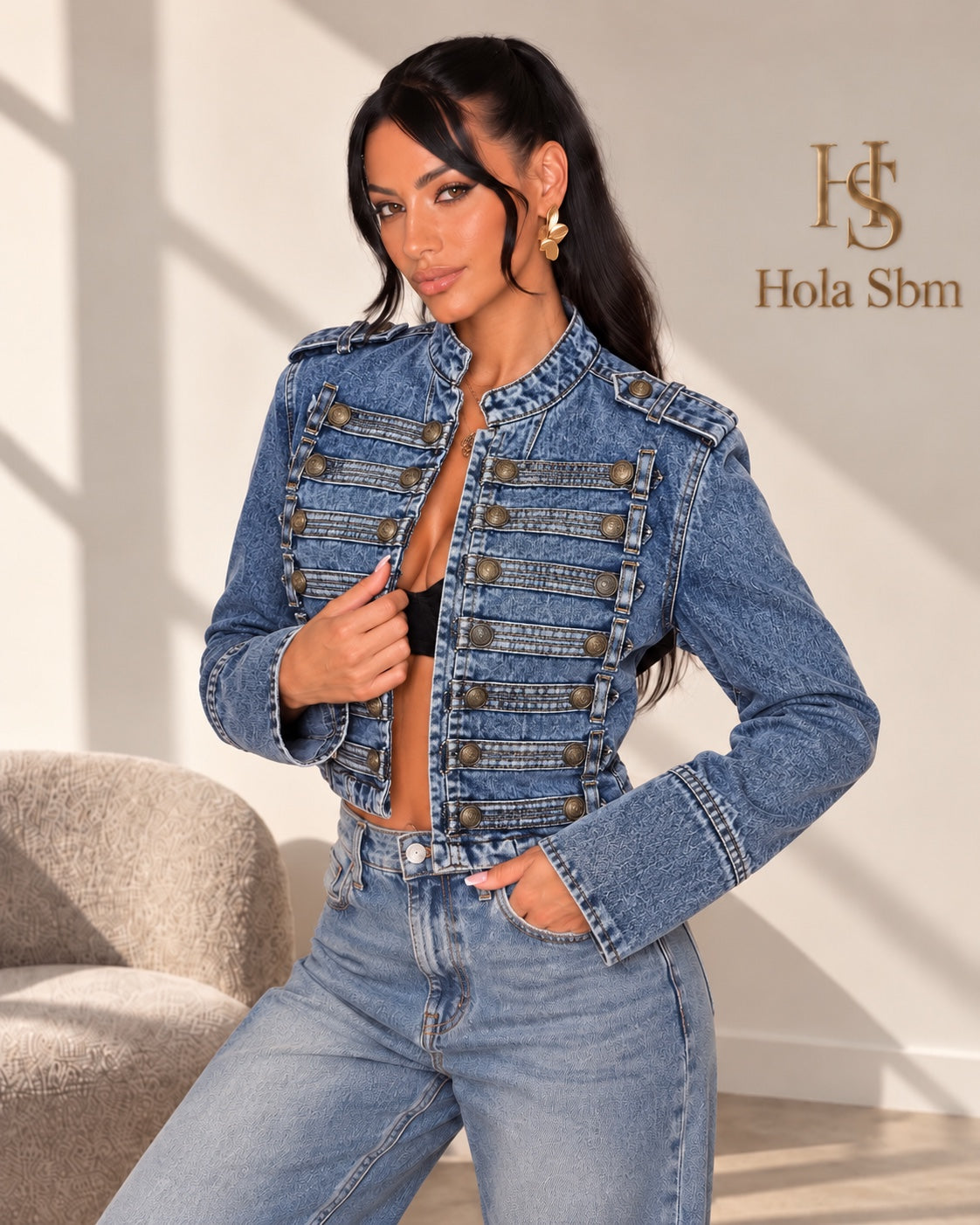 Jacket Veydra blu