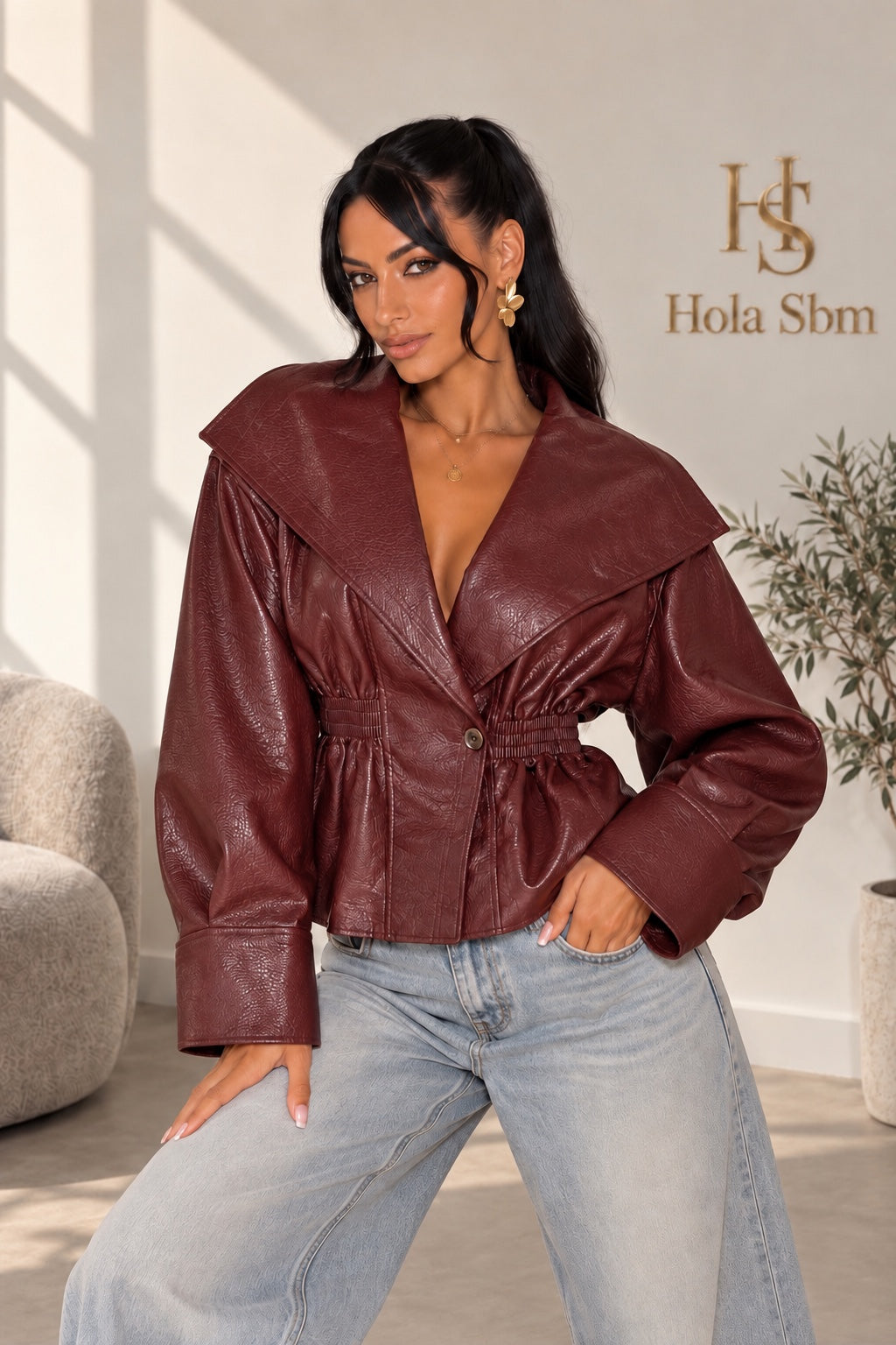 Jacket Ylia Bordeaux