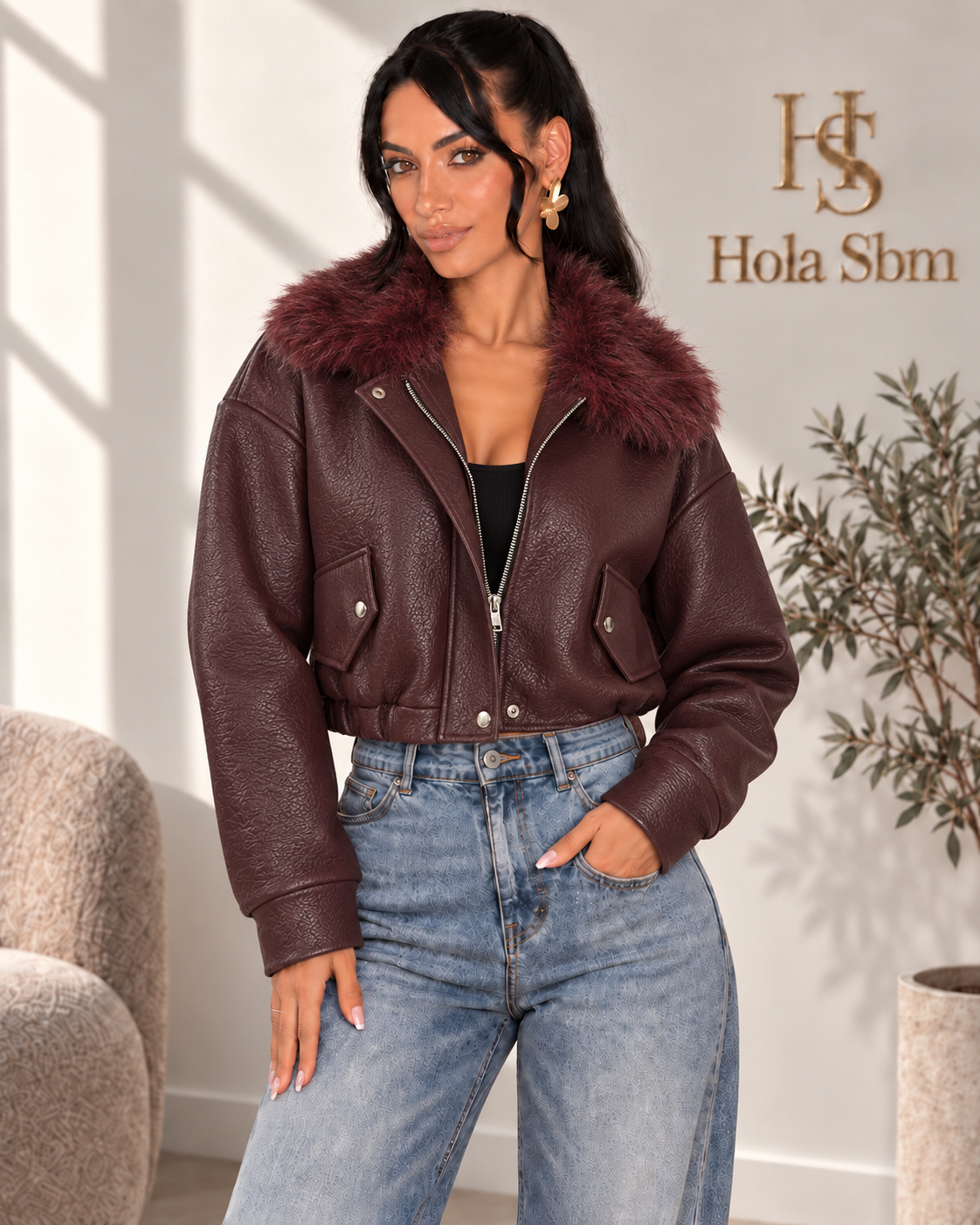 Jacket Zenvia - Bordeaux
