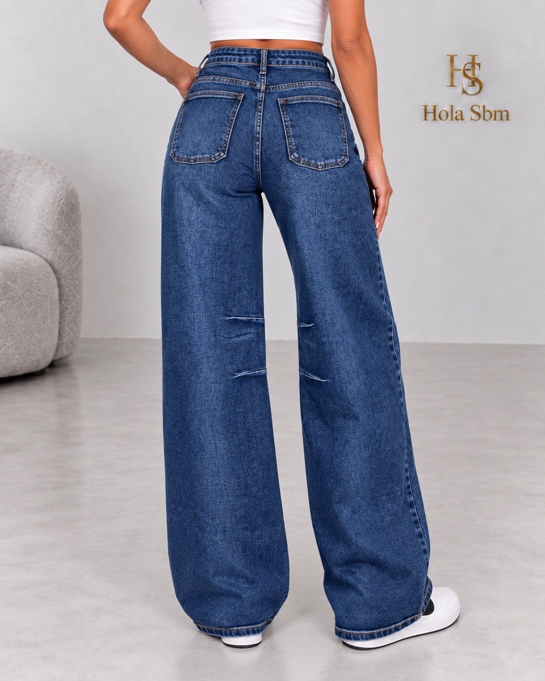 Jeans Beverly vista posteriore