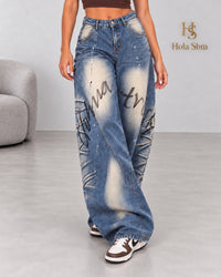 Jeans Dark blu dettaglio