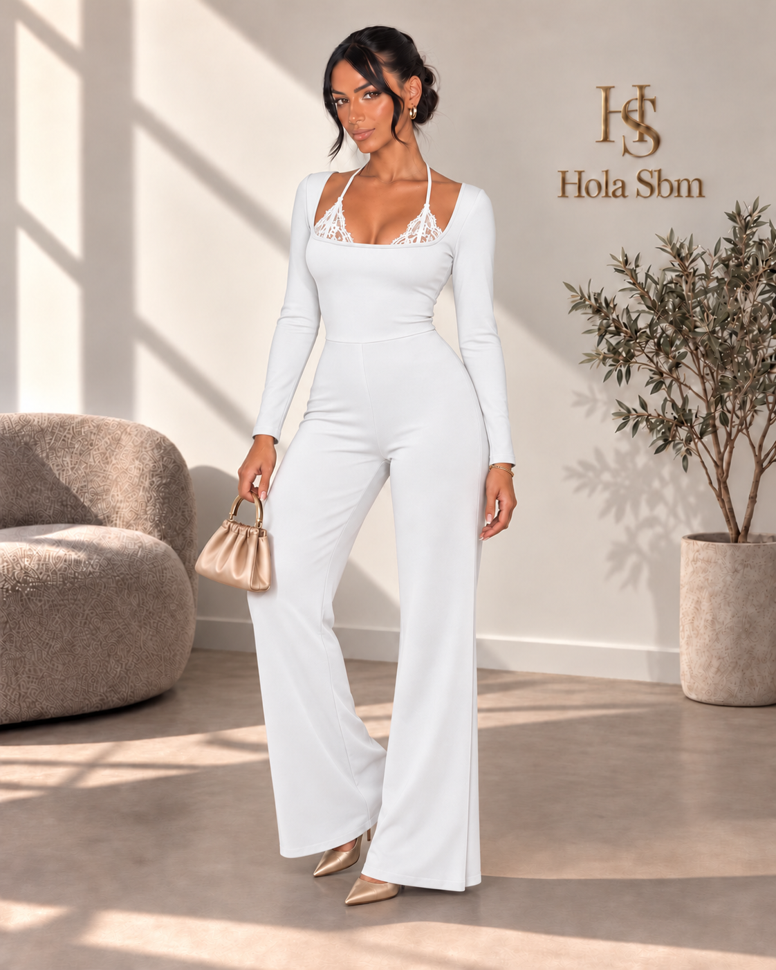 Jumpsuit Seravelle Bianco