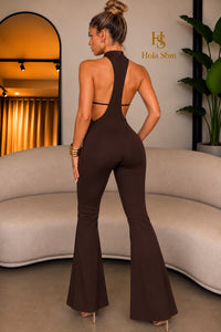 Jumpsuit Sonia testa di moro - vista posteriore