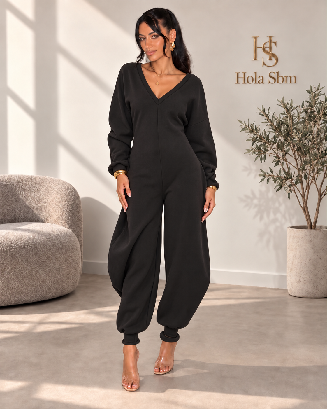 Jumpsuit Zarelia Nero