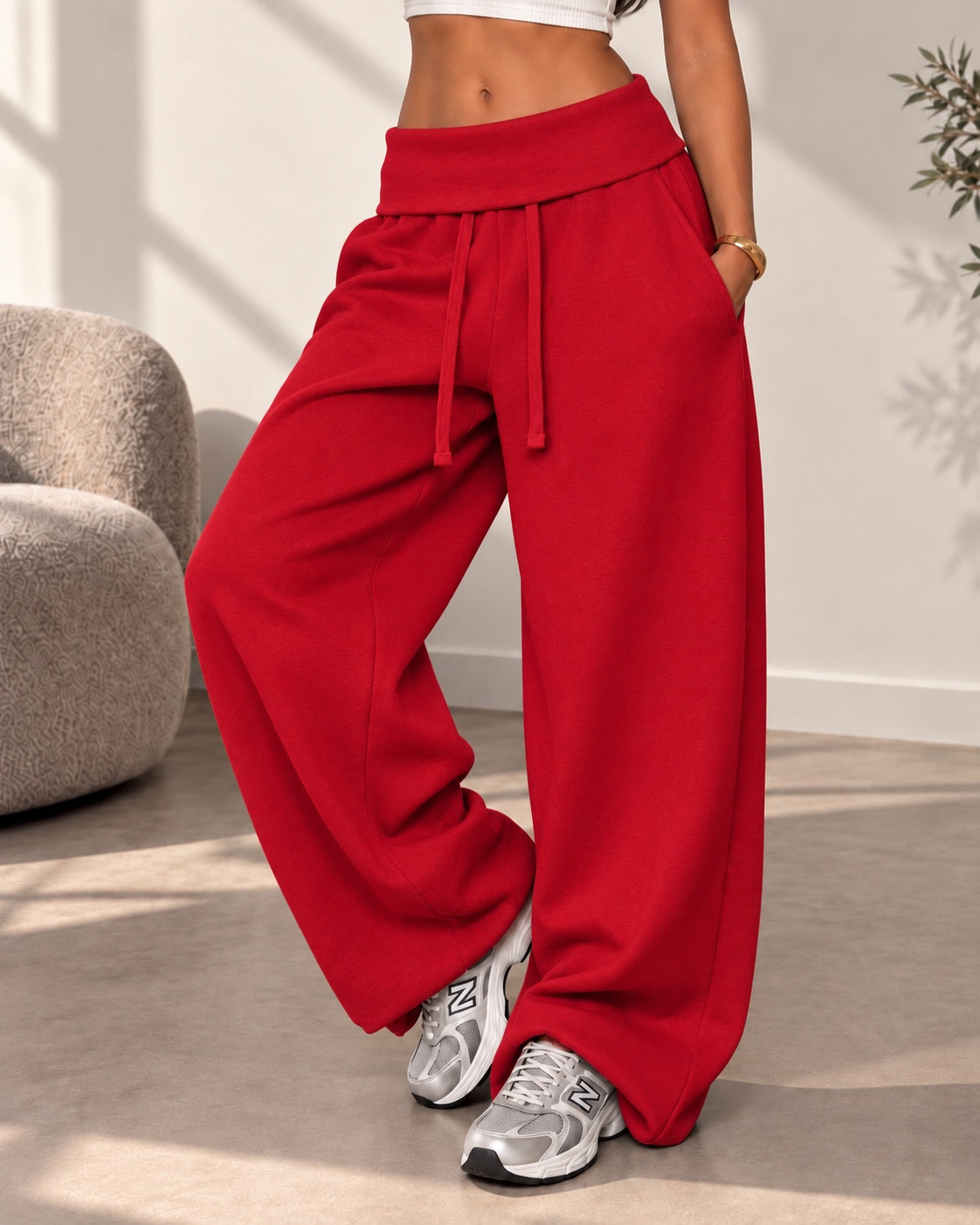 Pantalone Kelsya Rosso