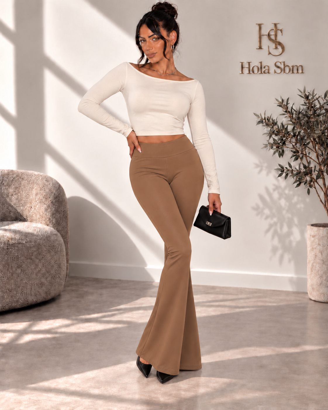 Leggings Selvya Cammello