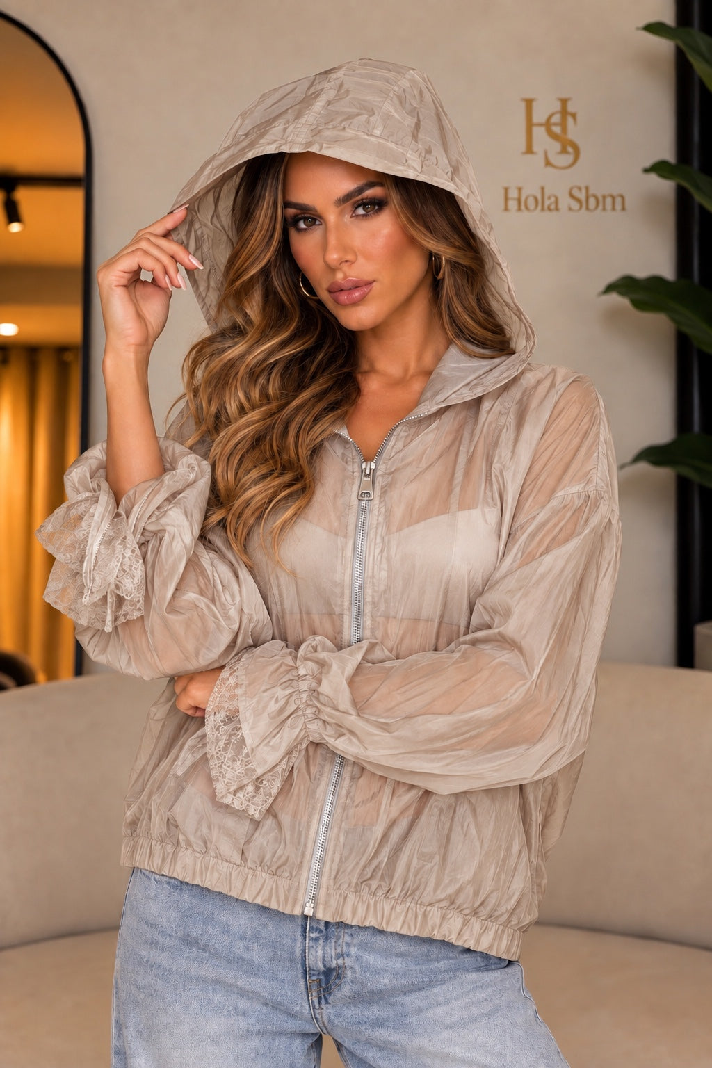 Jacket Leila beige
