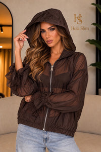 Jacket Leila marrone