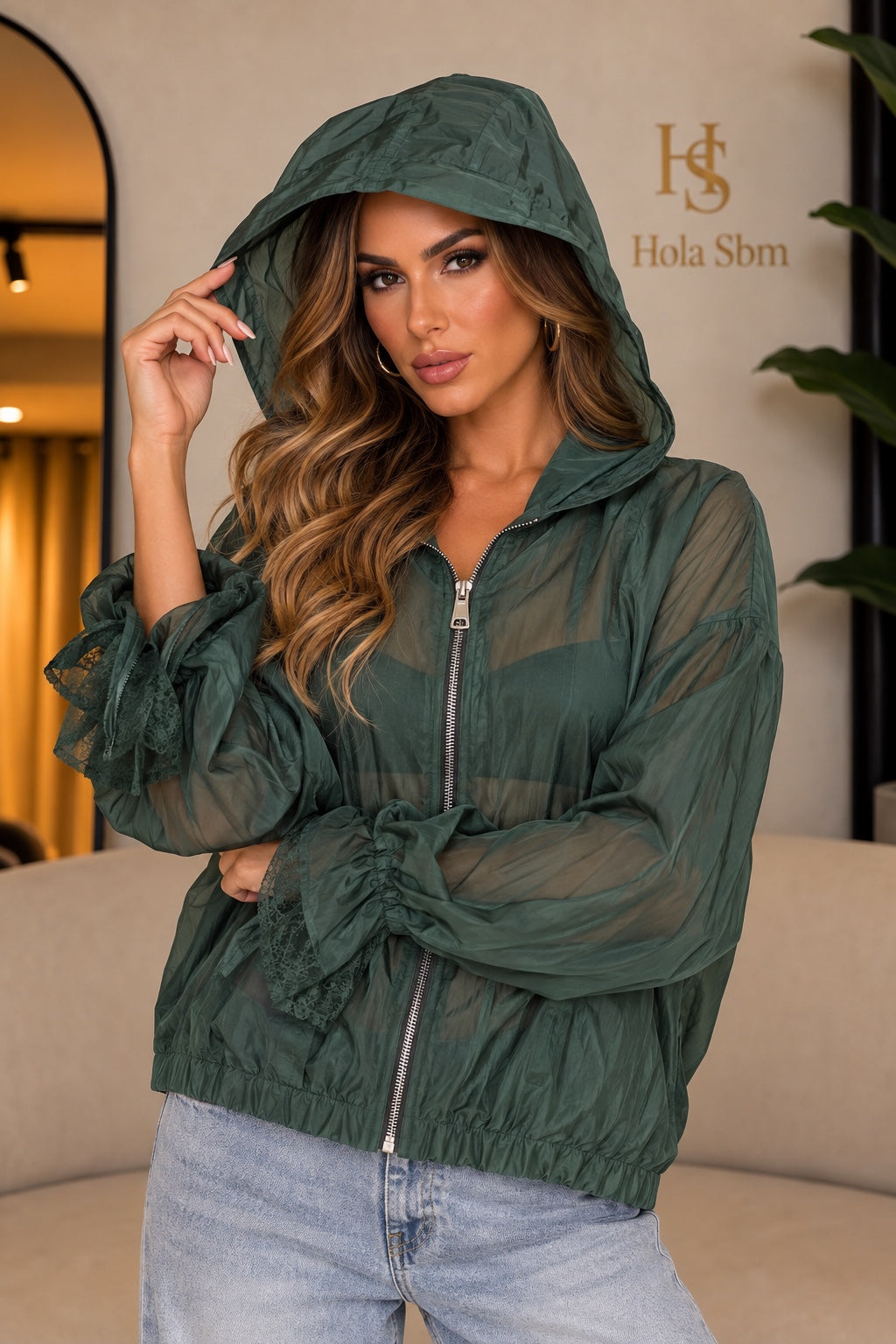 Jacket Leila verde