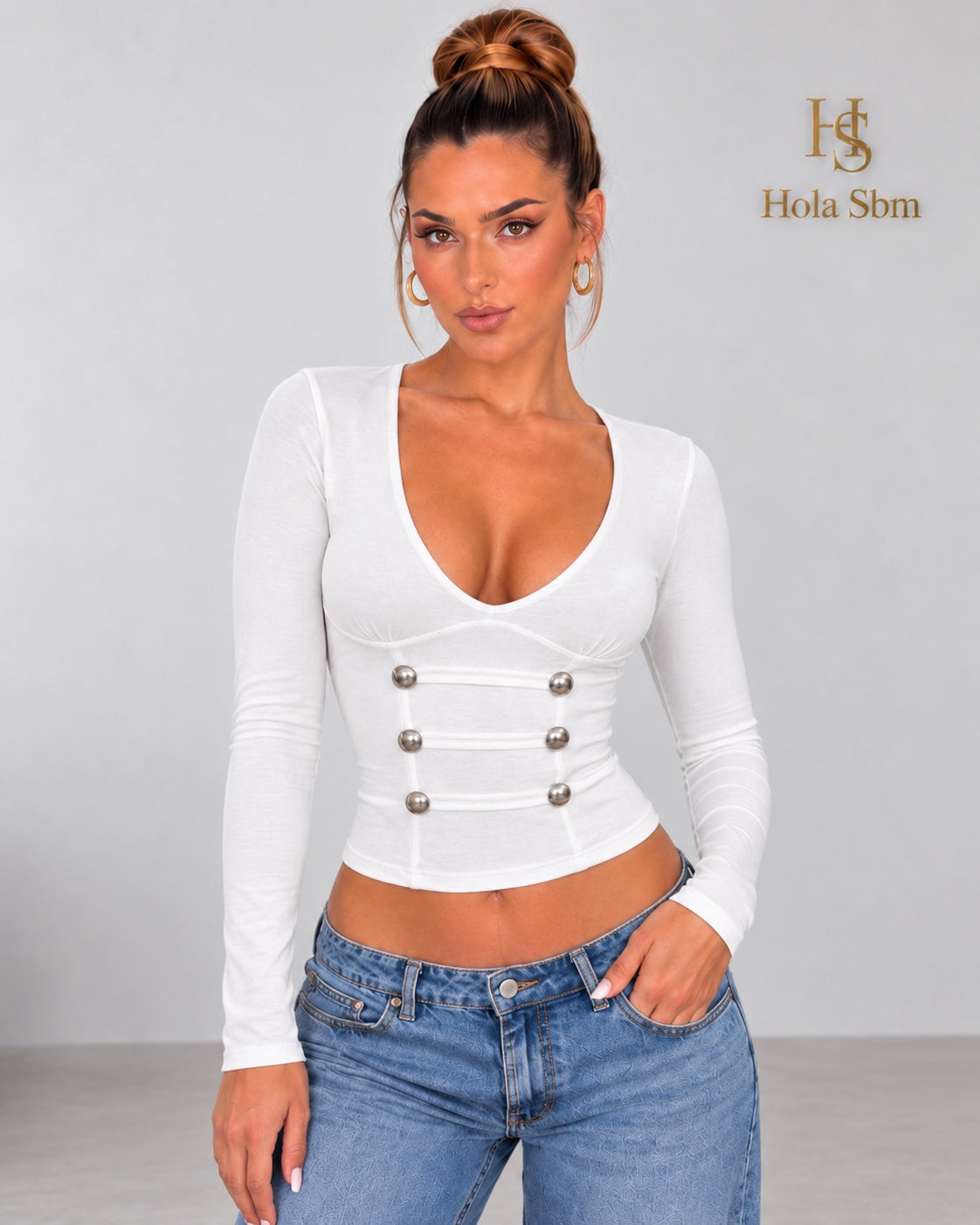 Maglia Amber bianco