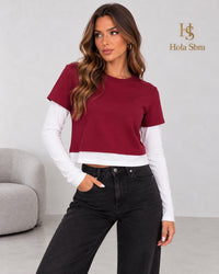 Maglia Carla Bordeaux