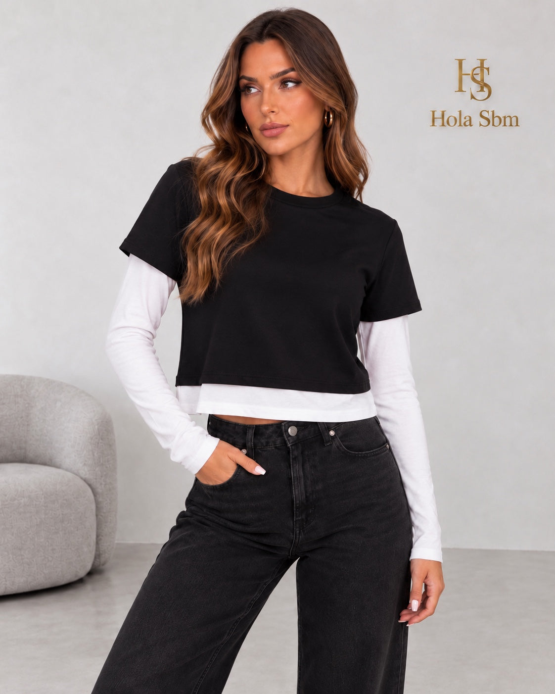 Maglia Carla Nera