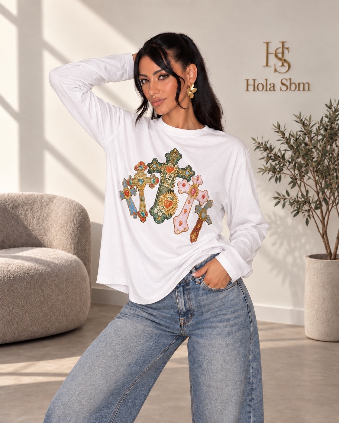 Maglia Croselle bianca