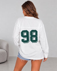 Maglia Davan bianca retro