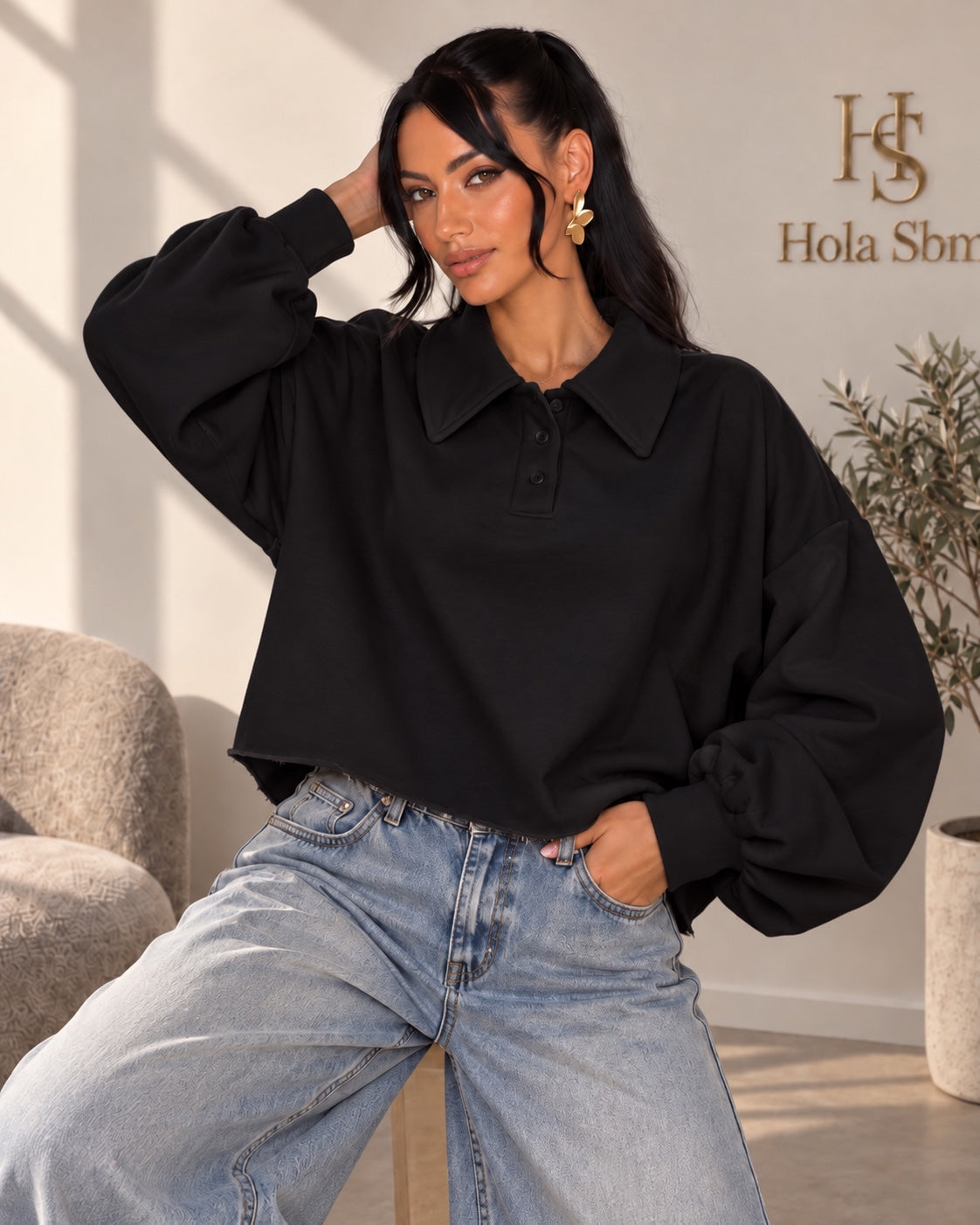 Maglia Elin Nero