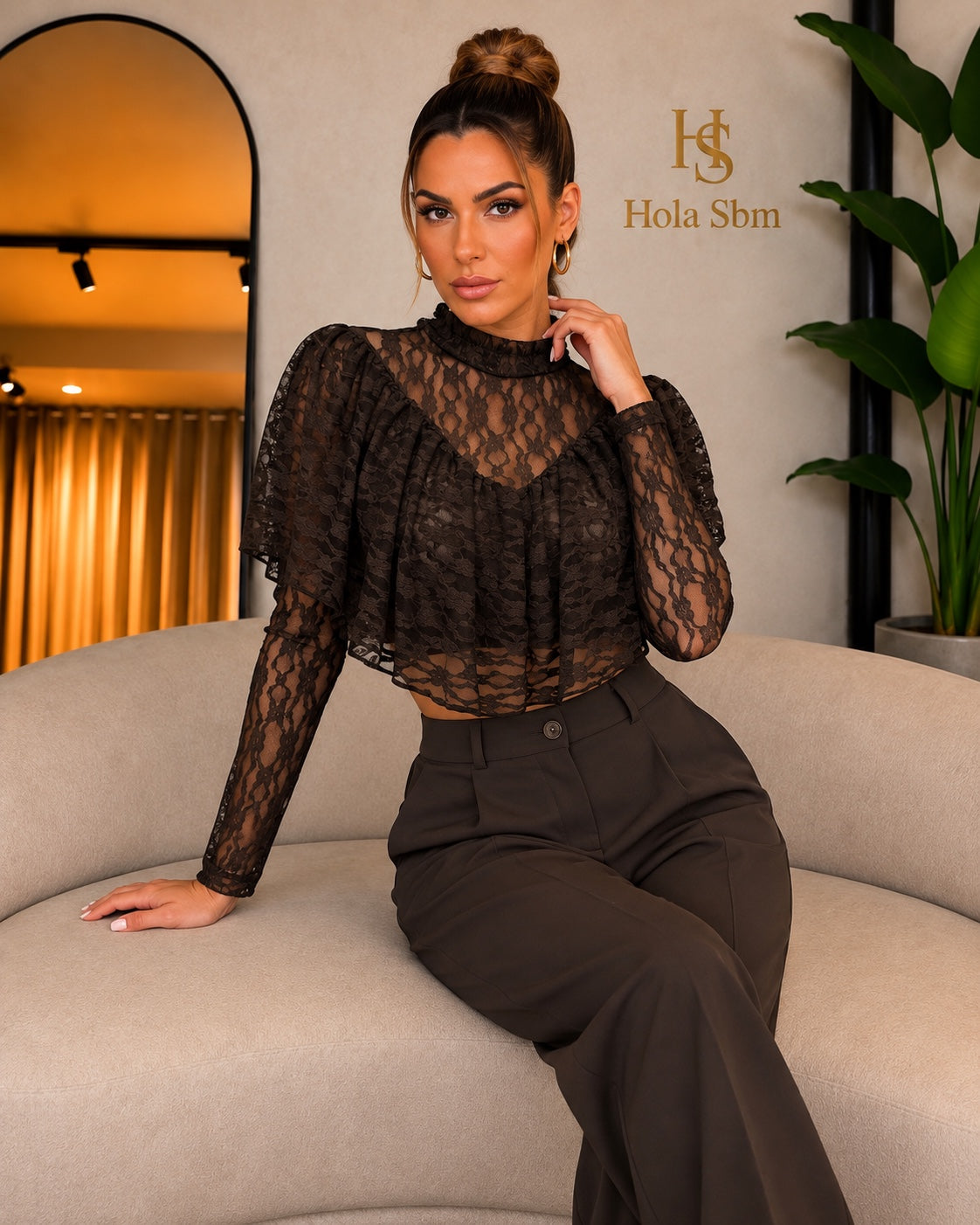 Maglia Greta testa di moro