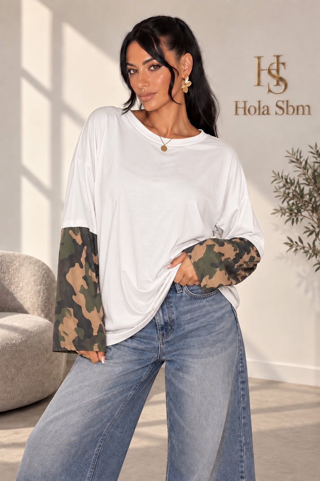 Maglia Mimetic bianca