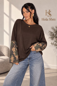 Maglia Mimetic marrone