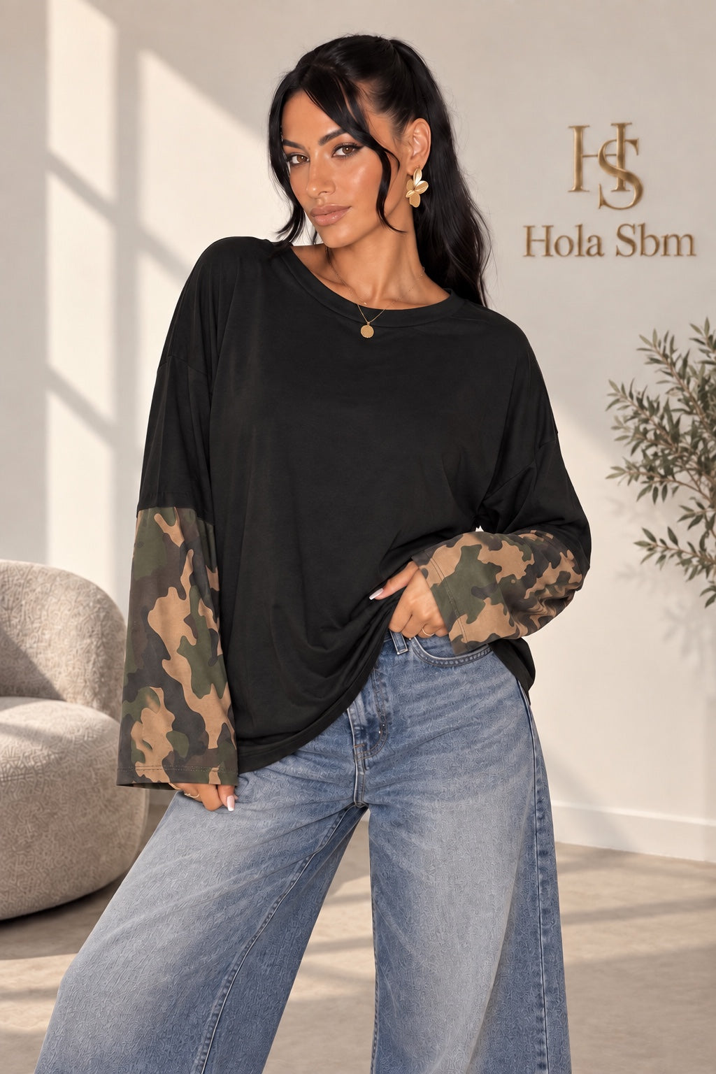 Maglia Mimetic nera
