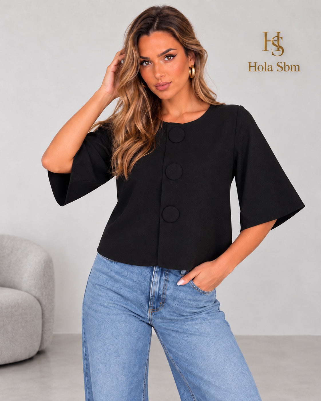 Maglia Morena nero
