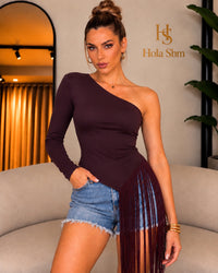 Maglia Yuki bordeaux