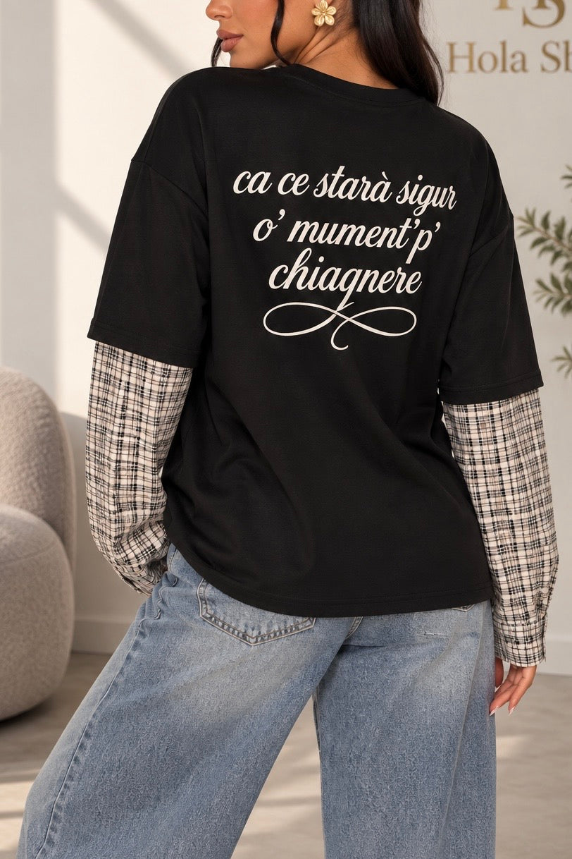 Maglia Zarell retro nero