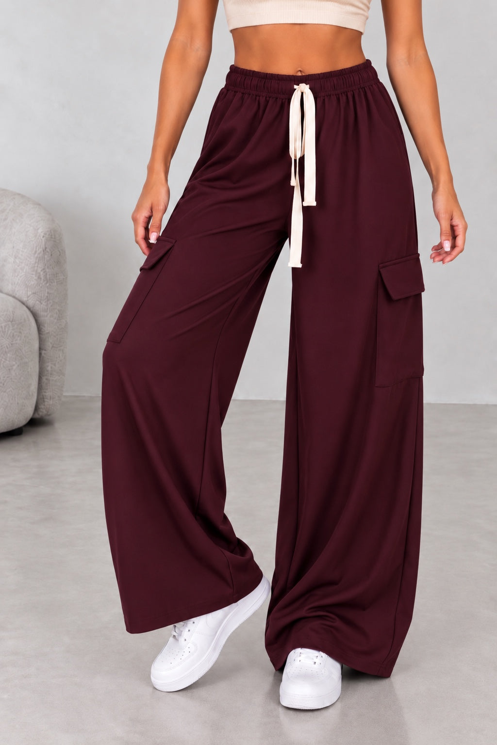Pantalone Alye bordeaux